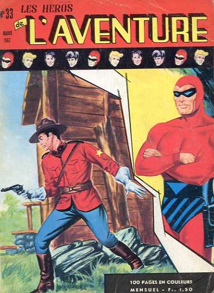 Scan de la Couverture Les Hros De L'Aventure n 33